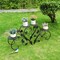 4Tier Iron Plant Pot Stand ,Planter Flower Holder Shelf Storage.